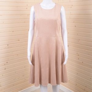 Calvin Klein Ultra Suede Sheath Pink Dress